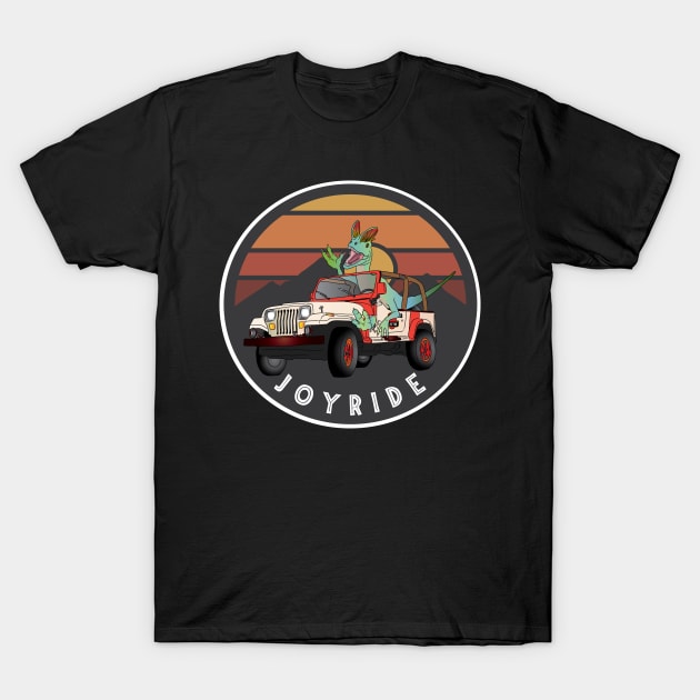 Prehistoric Fun Ride T-Shirt by AltTabStudio